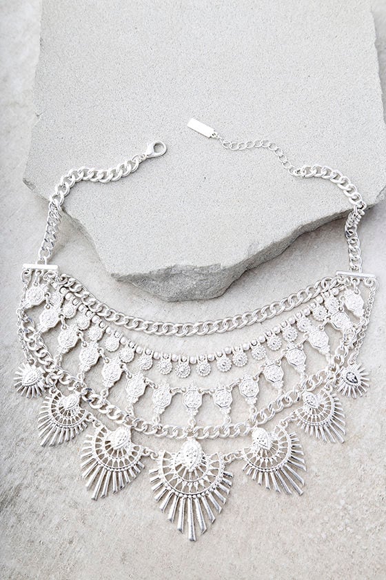 Made For This Silver Statement Necklace
