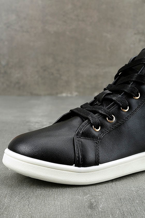 cute black sneakers for ladies
