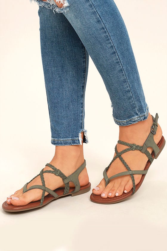 mia braided sandals