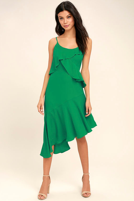 Green Midi Dress