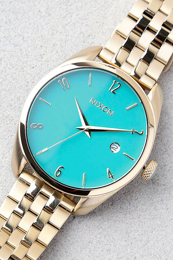 NIXON 腕時計 BULLET LIGHT GOLD/LAVENDER 時計