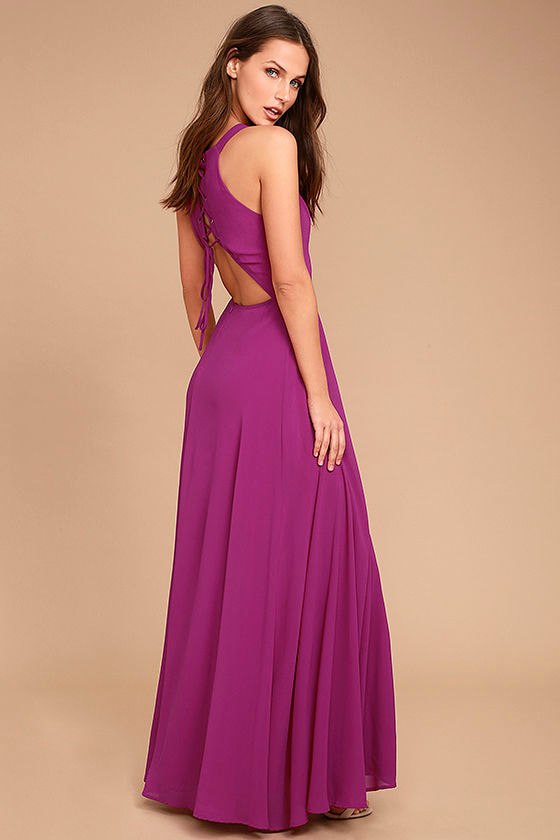 Magenta Maxi Dress Outlet, 57% OFF ...