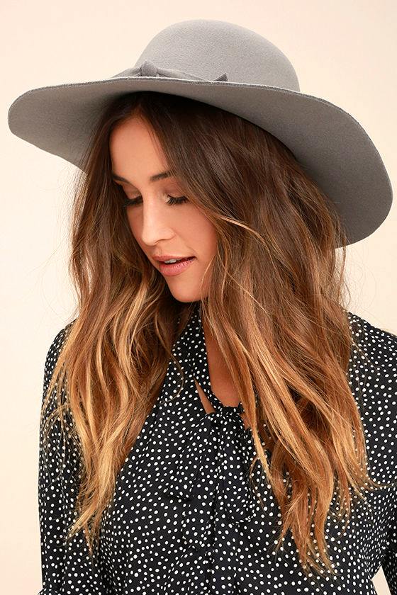 Sunny Soul Grey Floppy Hat 2