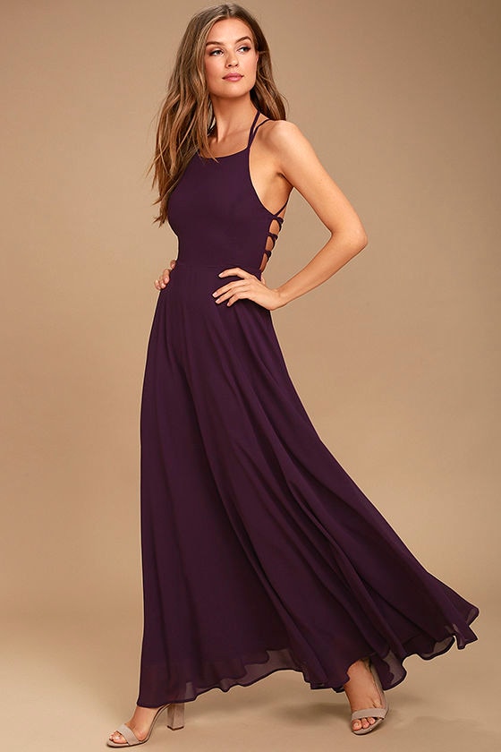 dark lavender dress