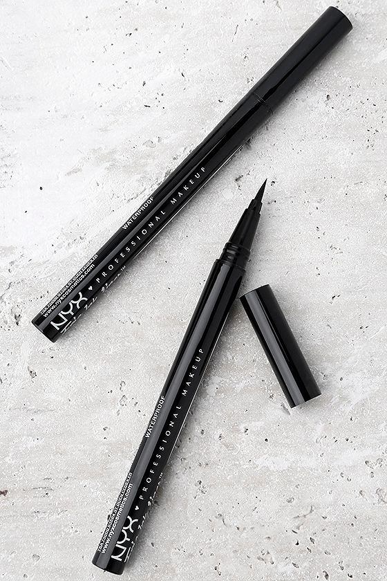 NYX Epic Ink Liner Black Eyeliner Liquid Eyeliner 8.00 Lulus