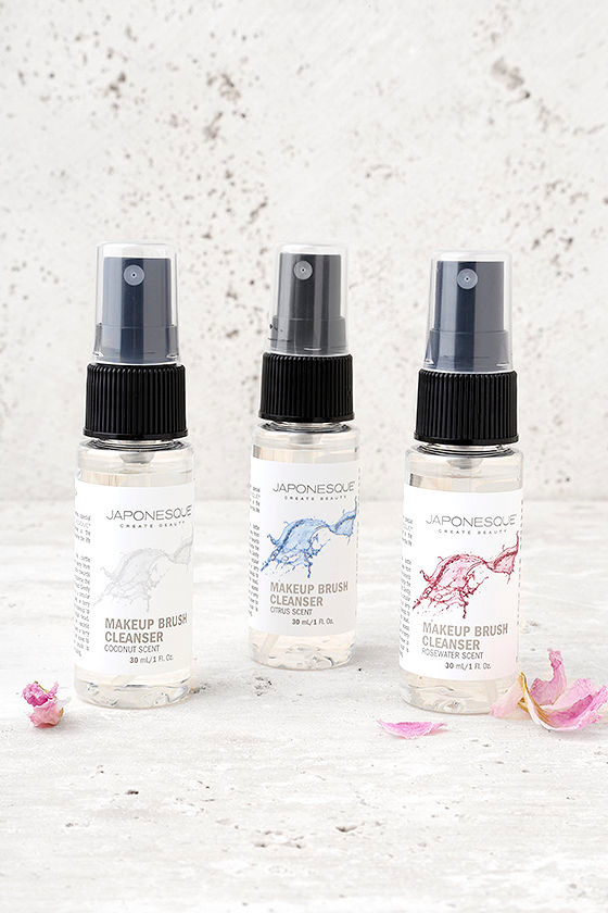 Japonesque Makeup Brush Cleansing Trio Makeup Brush Cleanser Spray