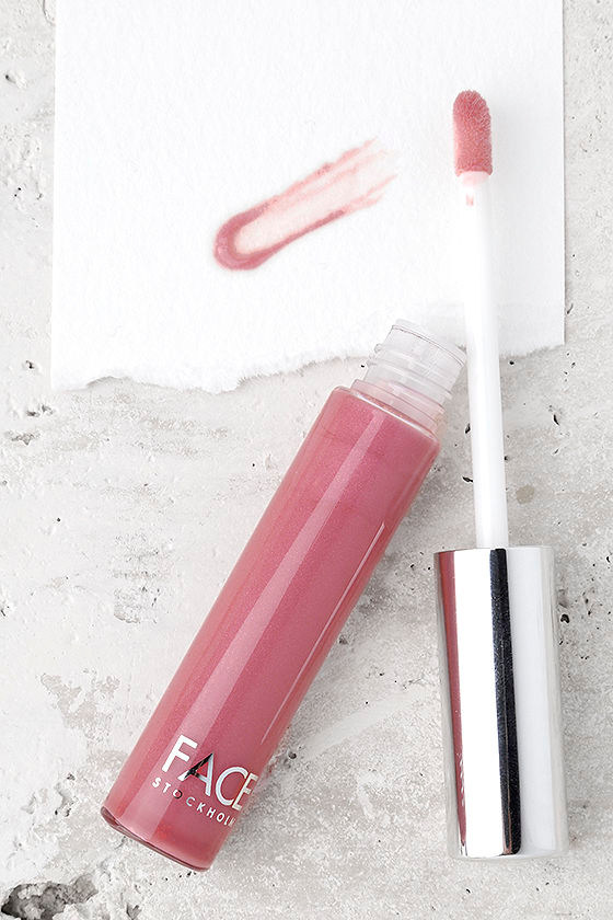 FACE Stockholm 81 Lip Gloss Rose Pink Lip Gloss Shimmery Lip