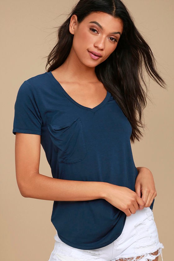 navy blue tee shirt dress