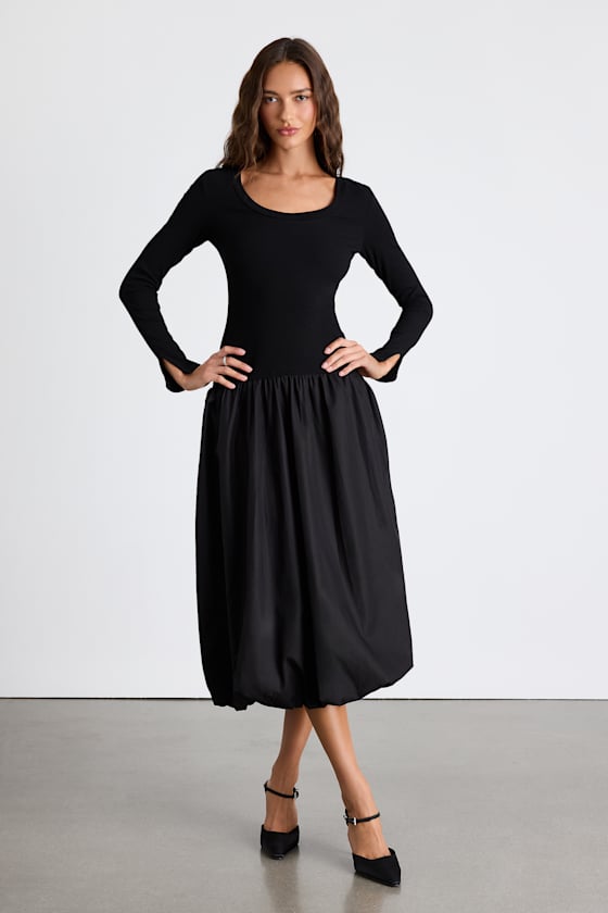 Broadcast Midi Dress, Mix