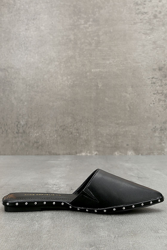 designer loafer slides