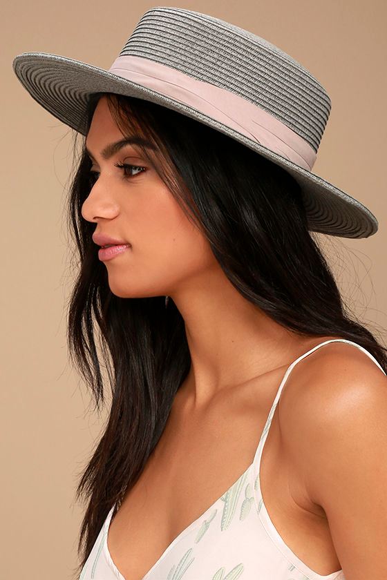Wyeth Sam Grey Straw Hat 1