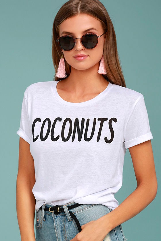 Chaser Coconuts White Tee