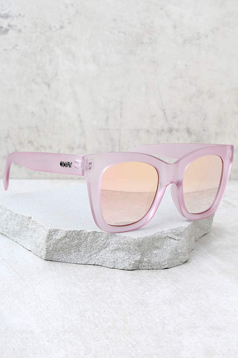 Quay After Hours Sunglasses - Pink Sunglasses - Lulus display picture 3