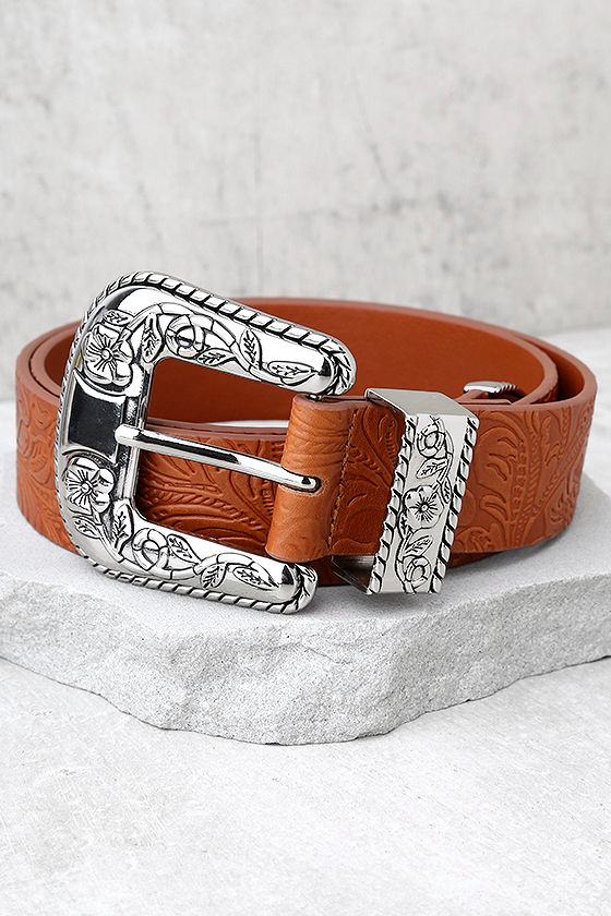 Lovestrength Dayton Brown Leather Belt 1