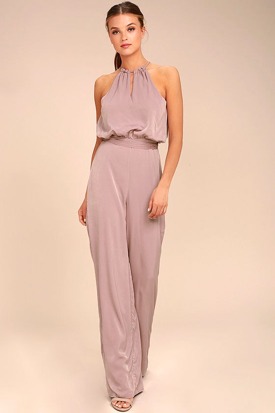 lulus pink jumpsuit