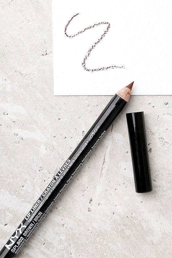 NYX Brown Slim Lip Pencil 2