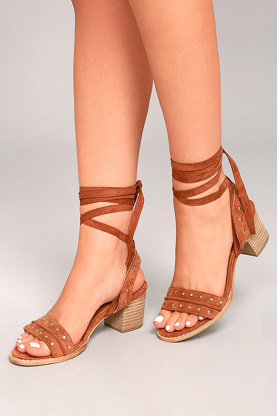 womens brown suede lace up shoes
