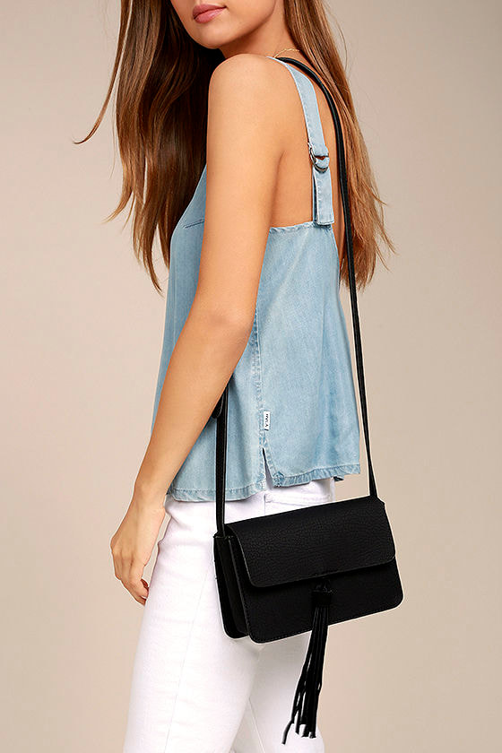 cheap black crossbody purse