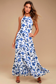 Blue And White Maxi Dress Dresses Images 2022 Page 6