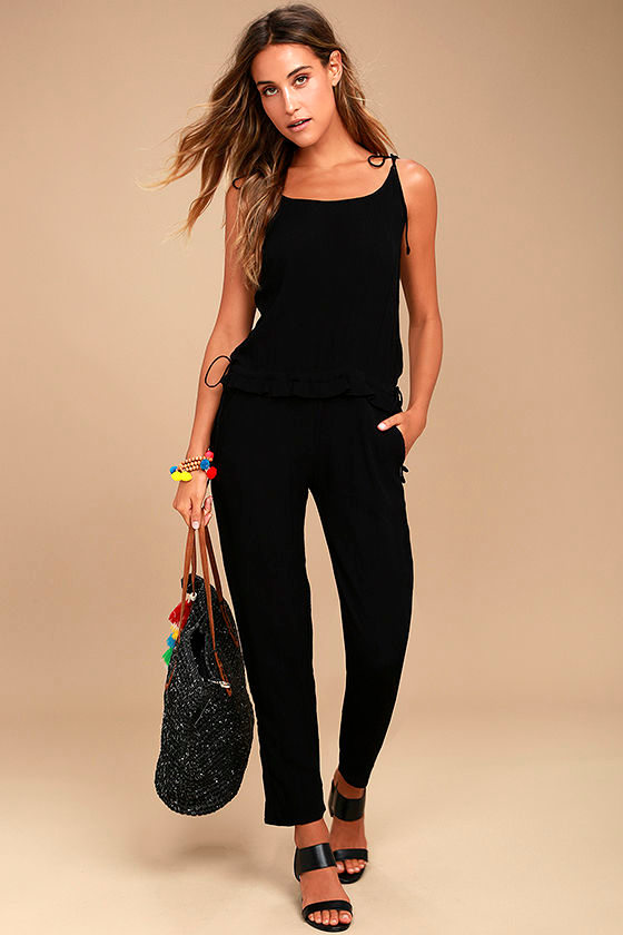 Tavik Preston Black Jumpsuit 1