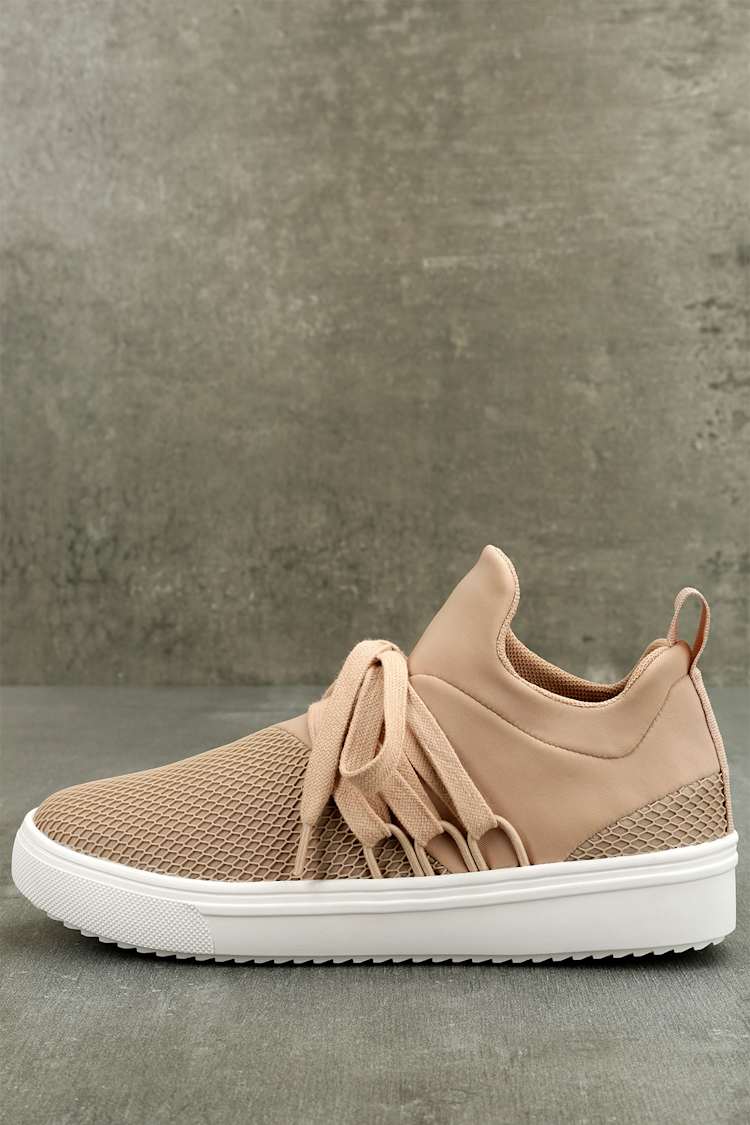 Steve Madden Lancer - Street Style Sneaker - Blush Sneakers - Trendy - $69.00 - Lulus