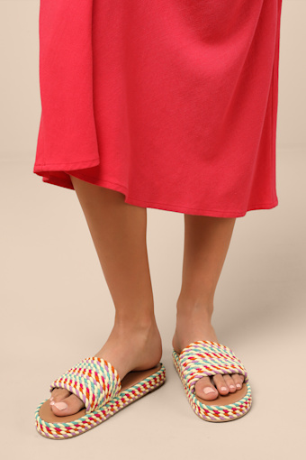 Viva Savoy Multi Rope Slide Sandals 1