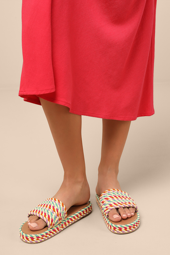 Viva Savoy Multi Rope Slide Sandals 1