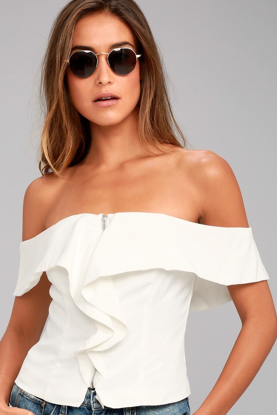 macys white t shirts