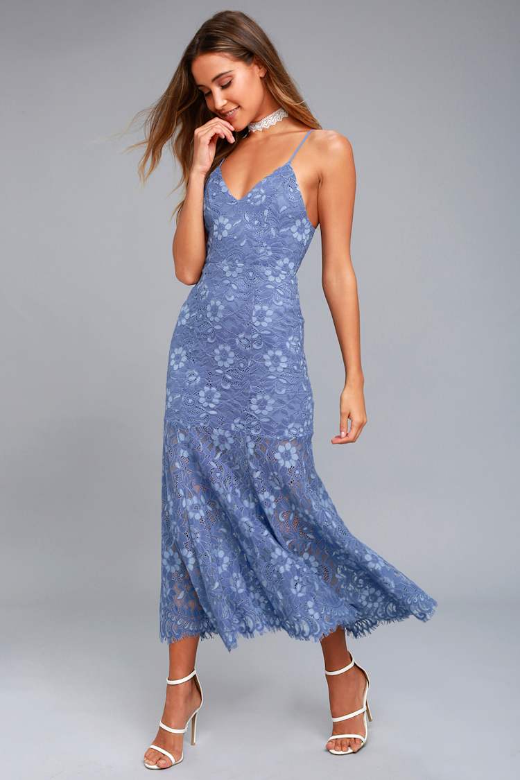 knee length dresses for ladies Pre-Loved NBD Women's Embroidered Lace Midi Slip Dress Black Nude Size XS –  Elle & Beck main image 1