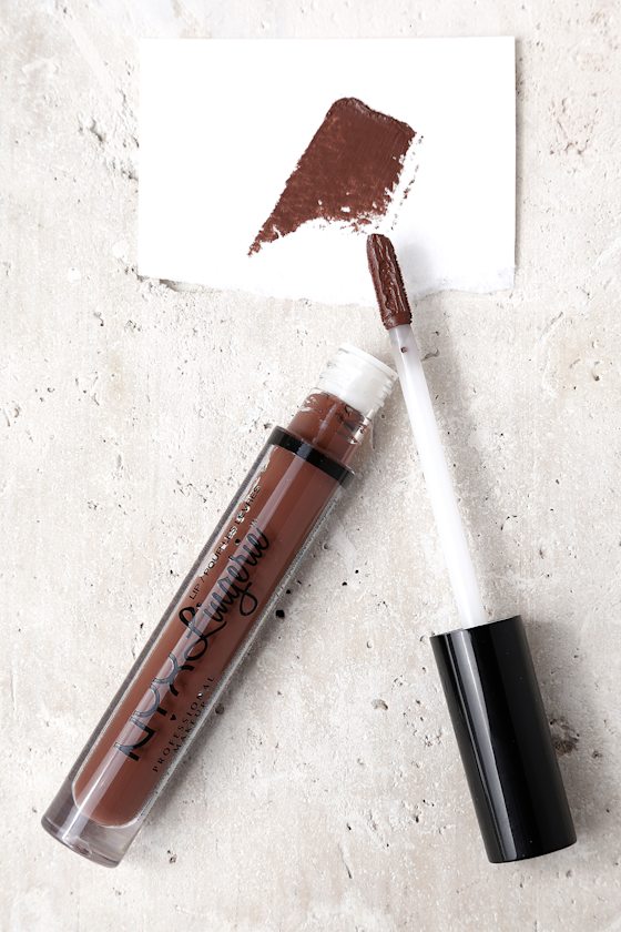 NYX Beauty Mark Brown Lip Lingerie Liquid Lipstick 2