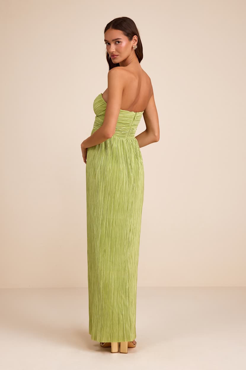 green emerald velvet dress Domenica Lime Green Halter-Neck Wrap Maxi Dress  Club L London