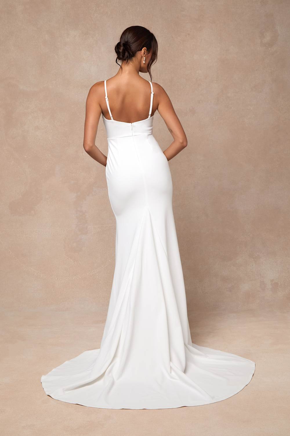 Esmeralda White Lace Mermaid Maxi Dress