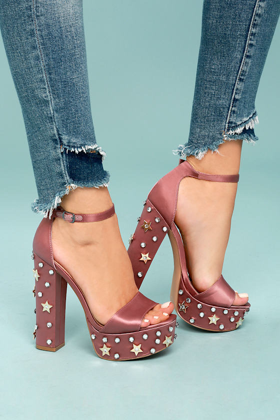 dusty blue steve madden heels