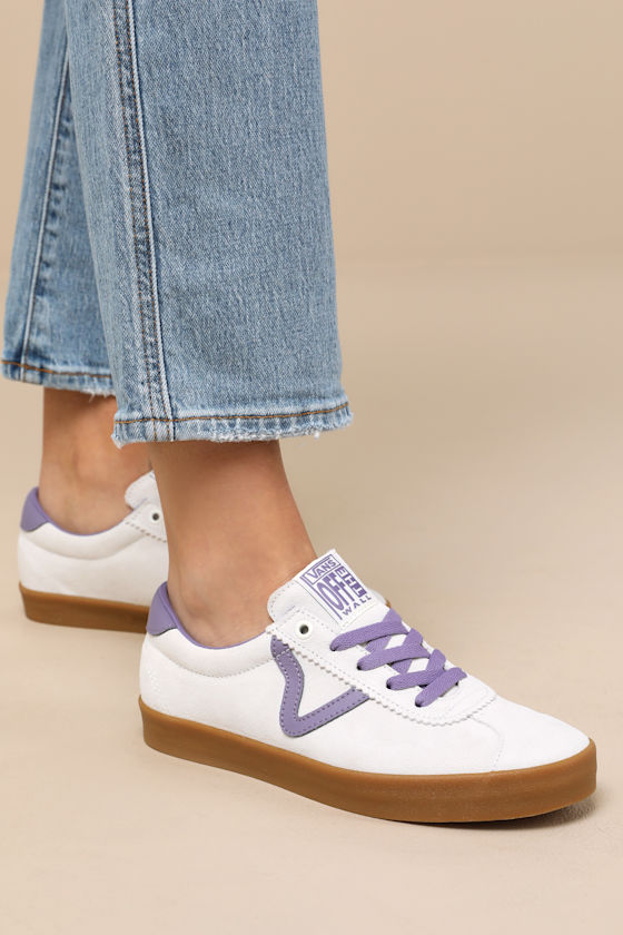 Vans Sport Low Purple Haze - Suede Sneakers - Lace-Up Sneakers - Lulus