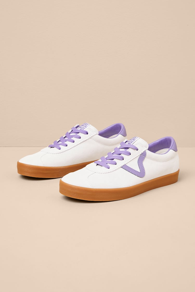 Sport Low Purple Haze Suede Lace-Up Sneakers