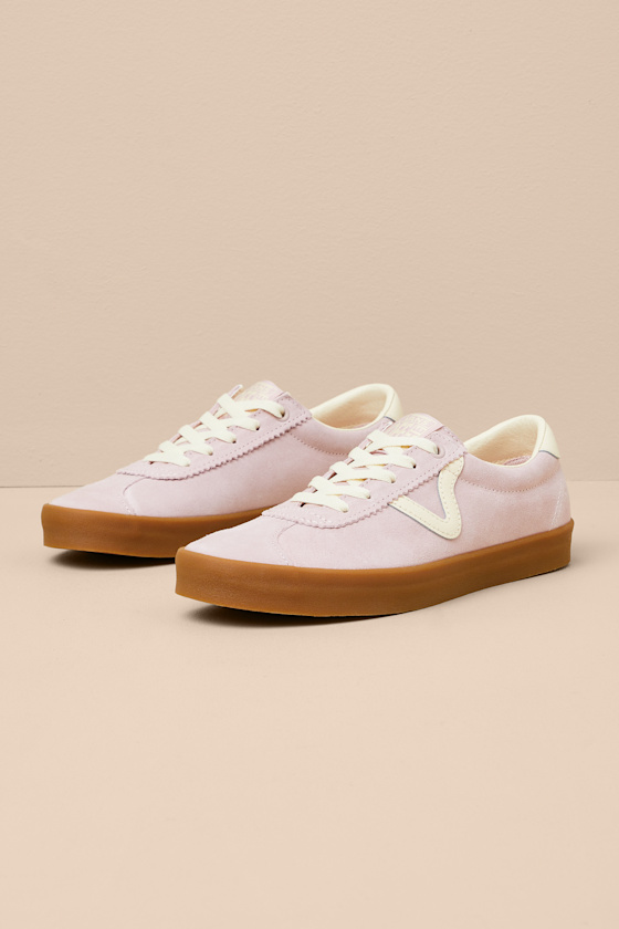 国内配送 VANS SPORT LOW GUM SEPIA ROSE Vans Sport Low Sepia Rose - Suede Sneakers - Lace-Up