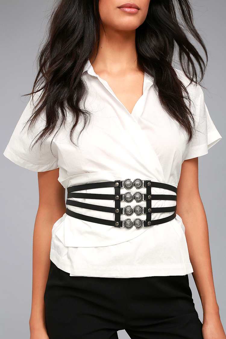 Lovestrength Presidio Belt - Wide Black Belt - Genuine  display picture 2