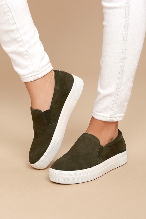 steve madden suede sneakers