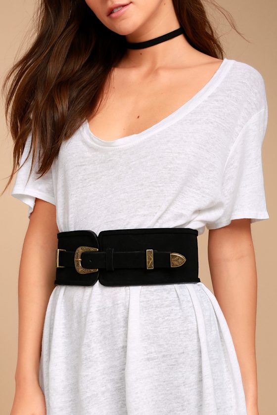 Lovestrength Natalie Black Leather Belt 3