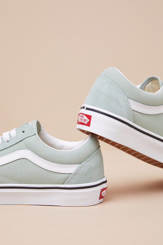 Vans Old Skool Pure Grey - Lace-Up Sneakers - Canvas Sneakers - Image 6