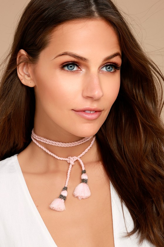 Rahi Cali Sweet Harmony Pink Wrap Necklace