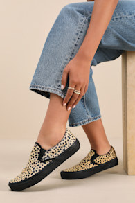 Classic Black and Y2K Dalmatian Slip-On Sneakers 4