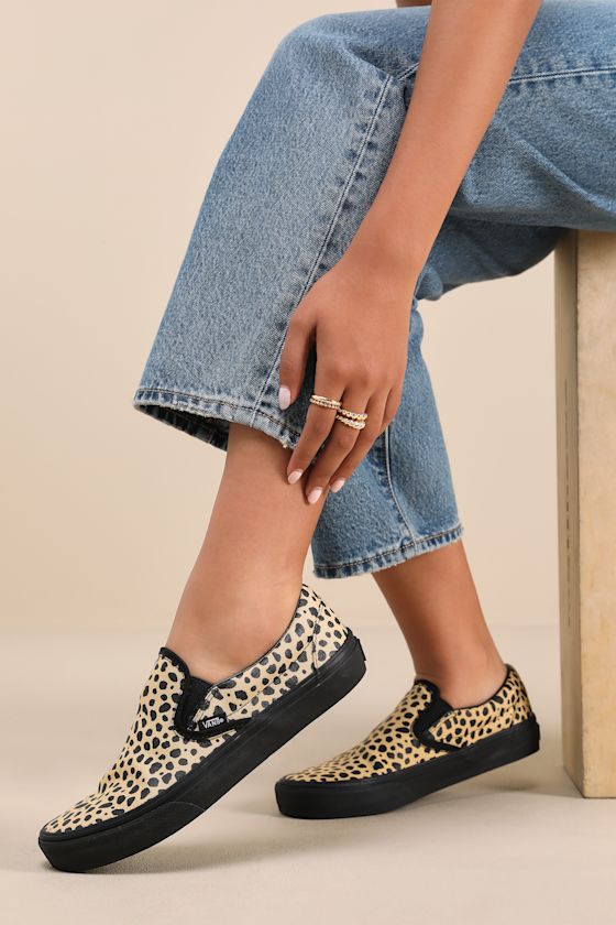 Classic Black and Y2K Dalmatian Slip-On Sneakers 4