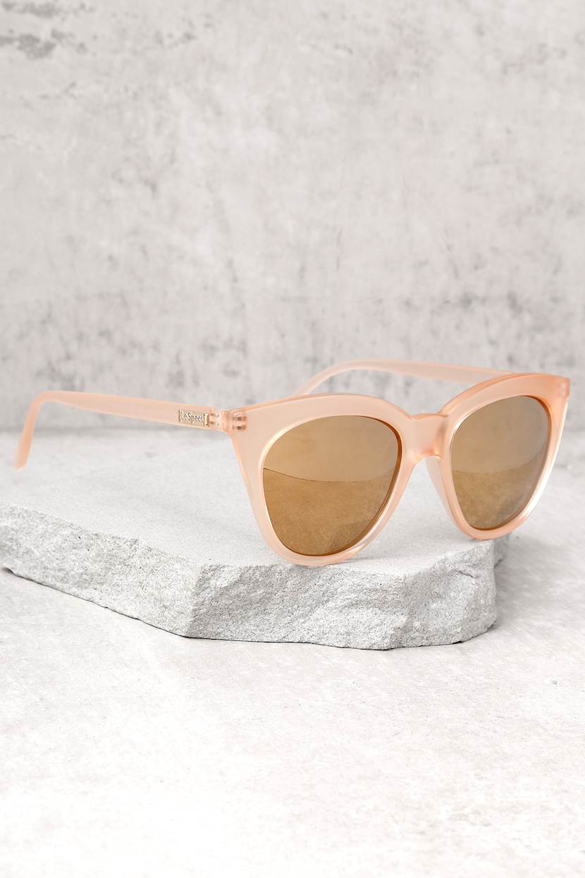 Le Specs Halfmoon Magic - Matte Sunglasses - Cat-Eye 