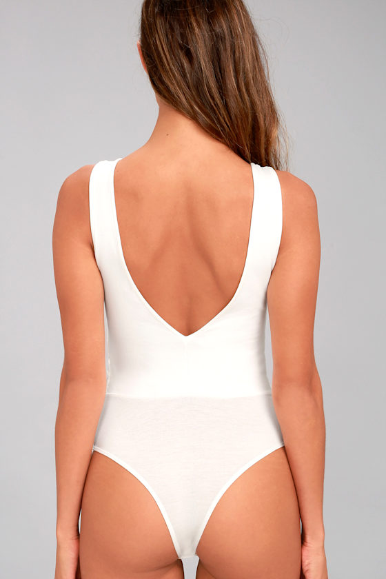 White Lilou Bodysuit