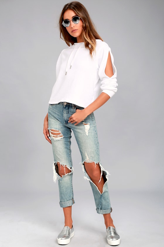 cold shoulder sweatshirts