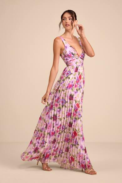 Floral Wedding Guest Dresses - Floral Print Dress for Wedding - Lulus