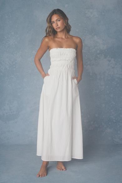 Long White Maxi Dresses | Shop White Maxi Dresses with Sleeves - Lulus