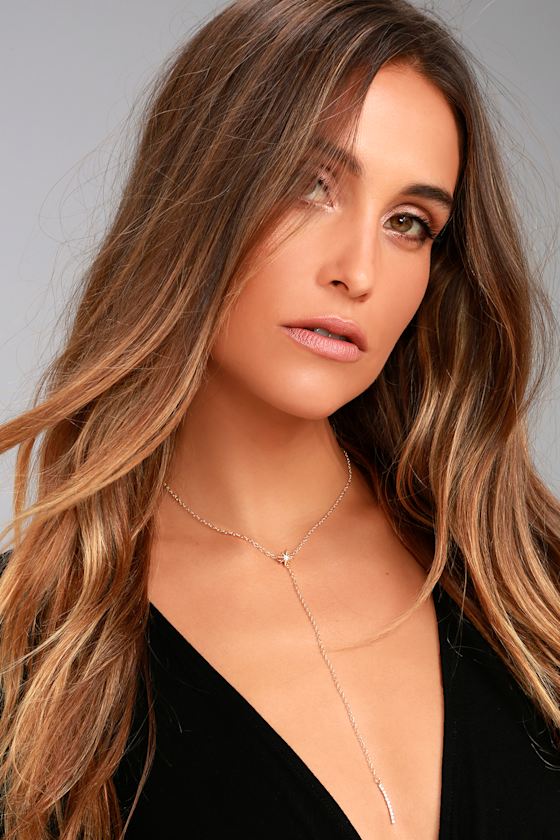 Watching for Comets Gold Drop Necklace 1