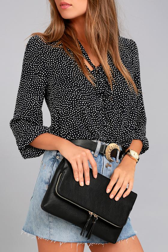 Voulez Vous Black Clutch 4
